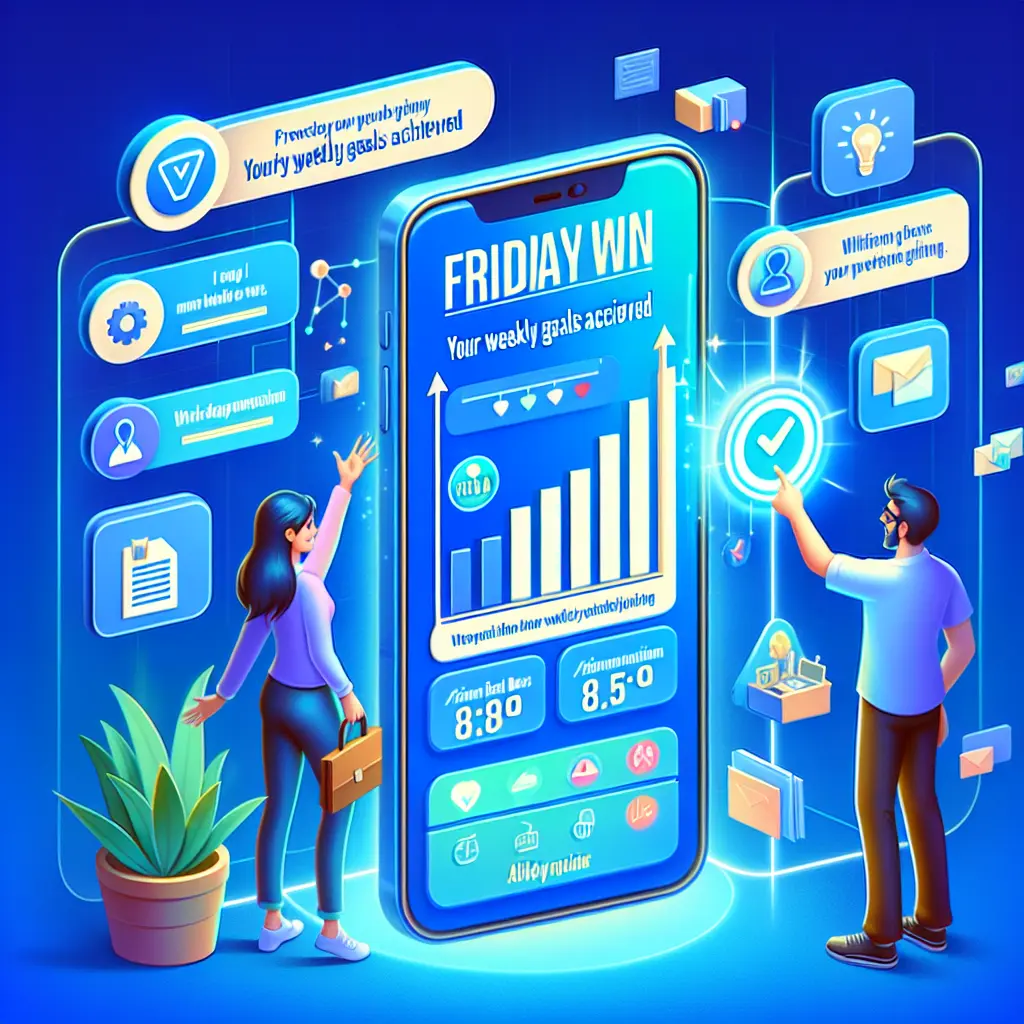 Friday Win: A Goal-Setting App to Motivate Weekly Objectives